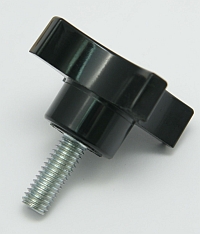 Knob, DK-96, 4-Prong, 2-1/4 Dia, 3/8-16 Stud X 1 Long MAIN