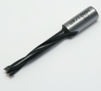 Twist Drill, 1/4" Dia X 70mm Long, 10 X 23 Shank Brad Point, Right Hand Twist MAIN