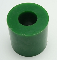 Roller Green Polytube,3" O.D. X 1-3/8" I.D. X 3" Wide,60 Duro MAIN