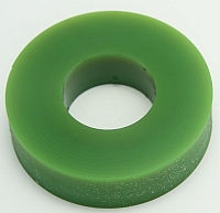 Wheel, Roller Green Polytube, 3.3465" OD X 1-3/8" ID X 3/4"LG, 60 Duro MAIN