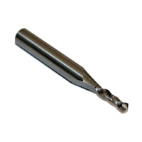 Solid Carbide Drill Bit, 1/8" Cutting Dia., 1/2" Flute, 1/4" Shank Dia, 2" OAL MAIN