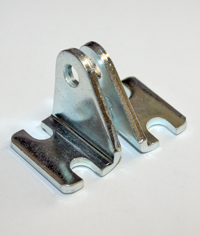 Cylinder, Bimba, Hardware, 040,050,090 Foot Mount Bracket, .250 Bore, 1.12 Long Slotted Base, D-167 MAIN