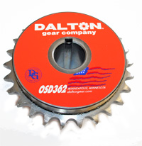 Torque Limiter,1" Bore with BRO40T303 Sprocket and Burned In,DALTON OSD362 MAIN