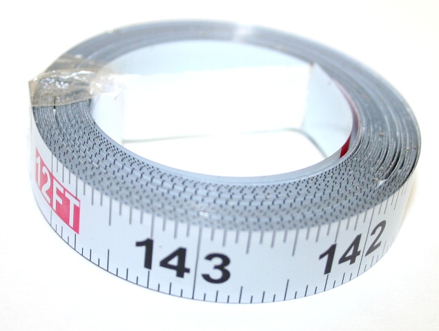 TAPE, 12' STICK-DOWN TAPE READS R-L 1/2 WIDE READS RIGHT TO LEFT INCH ONLY (UST5007) LARGE