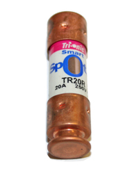Fuse,Dual Element Time Delay,FRN-R 20 Amp 250VAC or TR20R MAIN