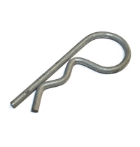 Hairpin, 1/8" X 2-1/2" Long, Spring Wire Zinc-Plated MAIN