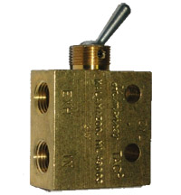 Valve, Humphrey, 3-Way Normally Closed Toggle (DL-2). MAIN