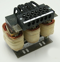 In Line Reactor, 55Amps, .25 MH, 3 Phase, 3% Impedance, 20 HP rating, Hammond RM0055P25 MAIN