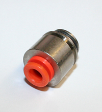 Fitting, SMC, 1/4" Push to Connect Insert For VQC4000 Series Manifold Valve Bank, VVQ4000-50B-N7 MAIN