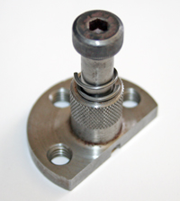 Turret, 3 Position Blank, 1/4 Thick Base with 1 Flat Side MAIN