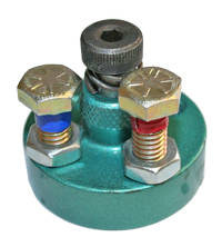 Turret, Lower Hinge Router 990F-3 Vertical Movement, 4 Hole Turret MAIN