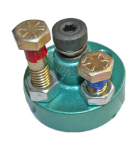 Turret, Upper Hinge Router 990F-3 Vertical Movement, 4 Hole Turret MAIN