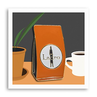 Ladro Bag - Enamel Pin MAIN