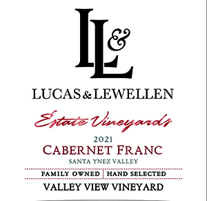 Lucas & Lewellen Cabernet Franc front label THUMBNAIL