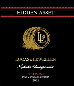 Lucas & Lewellen Hidden Asset blend front label THUMBNAIL