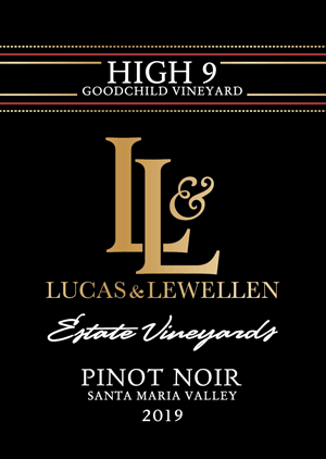 Lucas & Lewellen Goodchild Vineyard Pinot Noir front label MAIN