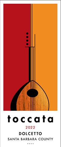 Santa Barbara Dolcetto front label - Toccata MAIN