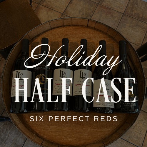 Promotion - six bottles Lucas & Lewellen wines on barrel for Holiday Half Case THUMBNAIL