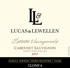 Lucas & Lewellen Clone 6 Cabernet Sauvignon Vintage 2015 from the library MAIN