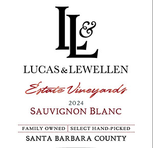 Santa Barbara Sauvignon Blanc front label - Lucas & Lewellen THUMBNAIL