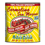 Carmelina 'e...San Marzano® Italian Petite Peeled Date Tomatoes in Puree SWATCH