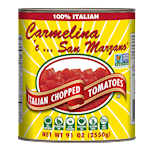 Carmelina 'e...San Marzano® Italian Chopped Tomatoes in Puree SWATCH