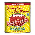 Carmelina 'e...San Marzano® Italian Chopped Tomatoes in Puree SWATCH