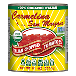 Carmelina 'e...San Marzano® Organic Italian Chopped Tomatoes in Puree SWATCH