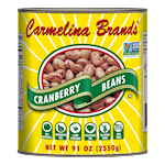 Carmelina Brands® Italian Borlotti (Cranberry) Beans SWATCH