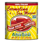 Carmelina 'e...San Marzano® Italian Whole Peeled Tomatoes in Puree SWATCH