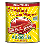 Carmelina 'e...San Marzano® Italian Whole Peeled Tomatoes in Puree SWATCH