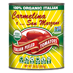 Carmelina 'e...San Marzano® Organic Italian Whole Peeled Tomatoes in Puree SWATCH