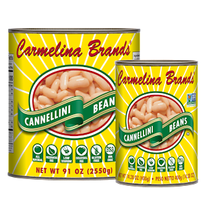 Carmelina Brands® Italian Cannellini (White) Beans MAIN