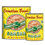 Carmelina Brands® Italian Cannellini (White) Beans SWATCH