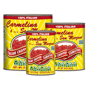 Carmelina 'e...San Marzano® Italian Chopped Tomatoes in Puree MAIN