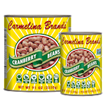 Carmelina Brands® Italian Borlotti (Cranberry) Beans SWATCH