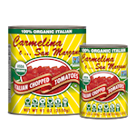 Carmelina 'e...San Marzano® Organic Italian Chopped Tomatoes in Puree SWATCH