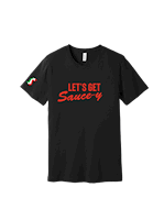 Let's Get Sauce-y T-Shirt (Black) SWATCH