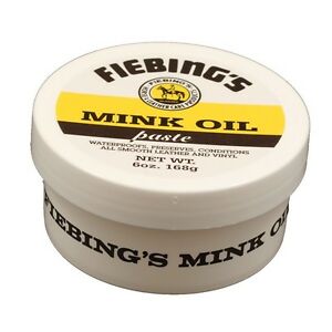 Fiebing Mink Oil Paste - 6 oz jar