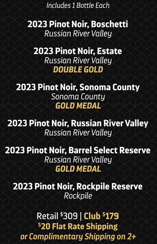 Thanksgiving Pinot Noir 6 Pack MAIN