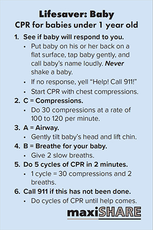 Lifesaver: Baby Wallet Cards - English (Pack of 50) (101003) MAIN