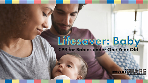 Lifesaver: Baby CPR video (English and Spanish) (415001) MAIN