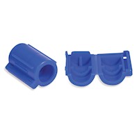 Blue Tamper Resistant Add-Port Cap MAIN