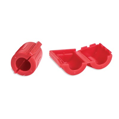 Red Tamper Resistant Add-Port Cap MAIN