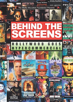 Behind The Screens: Hollywood Goes Hypercommercial documentary poster THUMBNAIL