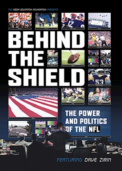 Behind The Shield: The Cultural Politics Of NFL Football documentary poster THUMBNAIL