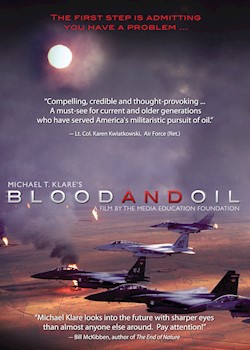 Blood & Oil: Featuring Michael T. Klare documentary poster THUMBNAIL