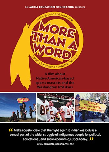 More Than A Word: Native American-based Mascots & The Washington Team documentary poster LARGE