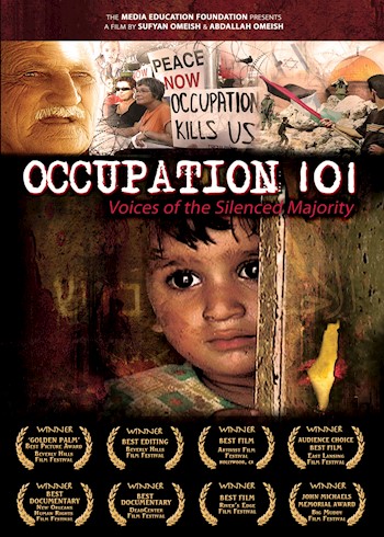 Occupation 101: Voices Of The Silenced Majority documentary poster LARGE