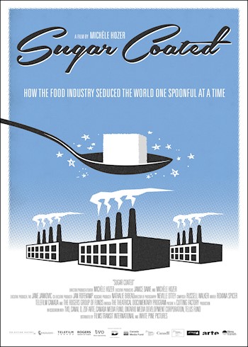 Sugar Coated: How The Food Industry Seduced The World One Spoonful At A Time documentary poster LARGE